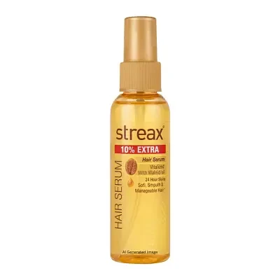 Streax Hair Serum Vitalised With Walnut Oil 55ml
