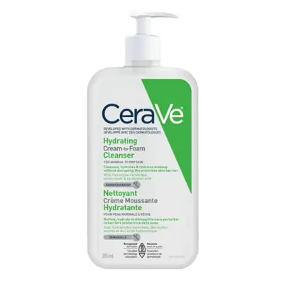 CeraVe Hydrating Cream-to-Foam Cleanser 355ml CA