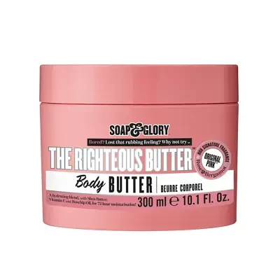 Soap & Glory Original Pink The Righteous Butter Moisturising Body Butter 300ml