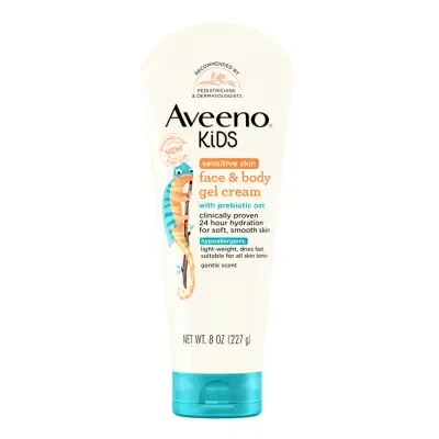 AVEENO® Kids Face & Body Gel Cream For Sensitive Skin 227g