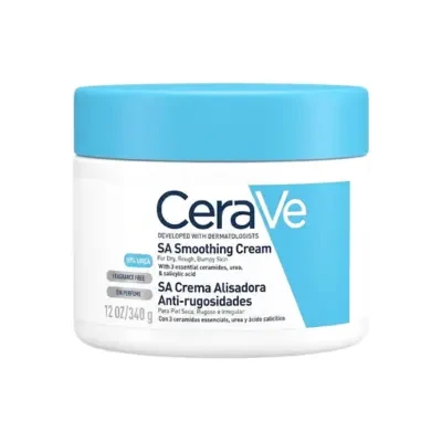 CeraVe SA Smoothing Cream For Dry Rough Bumpy Skin 340g