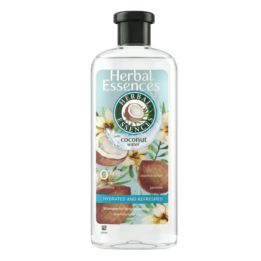 Herbal Essences Hydrated & Refreshed Shampoo with Coconut Water & Jasmine 400ml