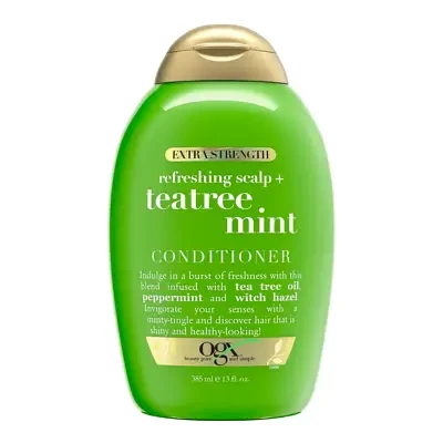 OGX Extra Strength Refreshing Scalp+ Teatree Mint Conditioner 385ml
