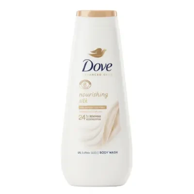 Dove Advanced Care Nourishing Silk Body Wash 400ml