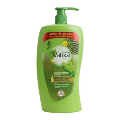 Dabur Vatika Naturals Cactus & Gergir Hair Fall Control Shampoo 1000ml