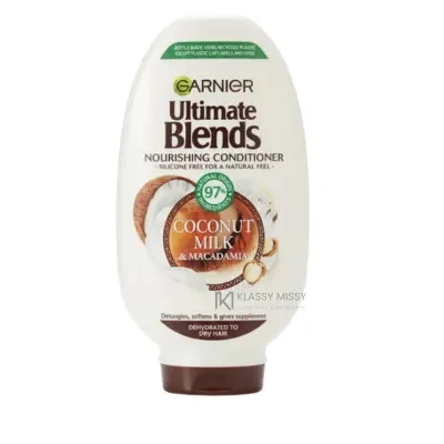 Garnier Coconut Milk & Macadamia Nourishing Conditioner for Dry Hair 400ml