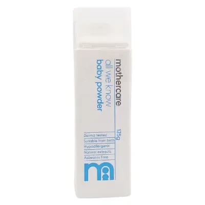 Mothercare All We Know Baby Powder 125g