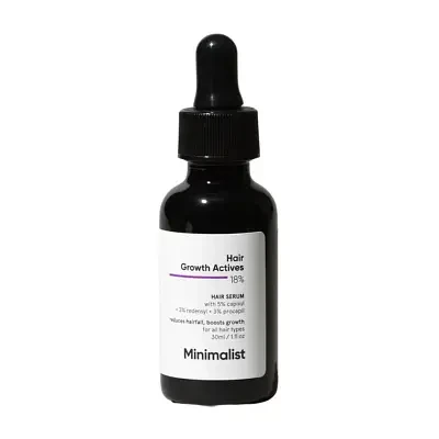Minimalist Hair Growth Actives 18% Hair Serum 60ml
