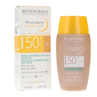 Bioderma Photoderm Nude Touch SPF 50+ 40ml - Doree Golden
