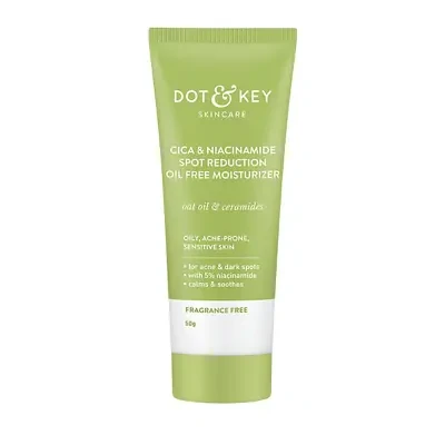 Dot & Key Cica Calming Oil Free Moisturizer for Oily & Acne Prone Skin 50g