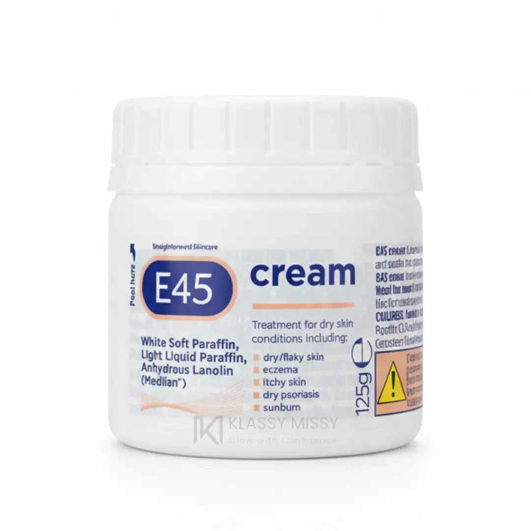 E45 Dermatological Moisturising Cream 125g