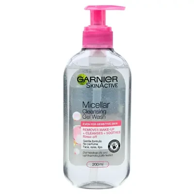 Garnier Micellar Gel Face Wash For Sensitive Skin 200ml
