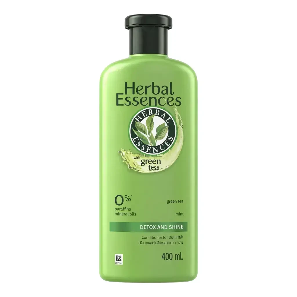 Herbal Essences Green Tea Mint Detox and Shine Conditioner for Dull Hair 400ml CLEARANCE SALE
