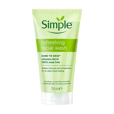 Simple Kind to Skin Refreshing Facial Gel Wash 150ml
