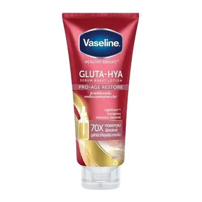 Vaseline Gluta Hya Serum Burst Lotion Pro Age Restore 300ml