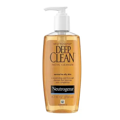 Neutrogena Deep Clean Facial Cleanser for Normal to Oily Skin 200ml