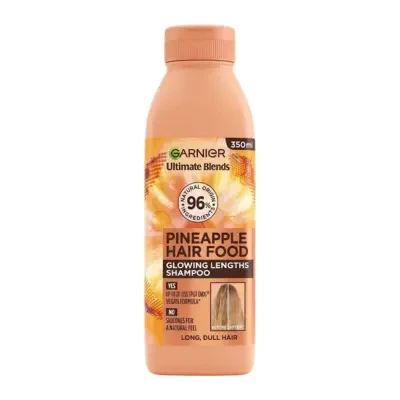 Garnier Ultimate Blends Pineapple & Amla Hair Food Shampoo For Long, Dull Hair 350ml
