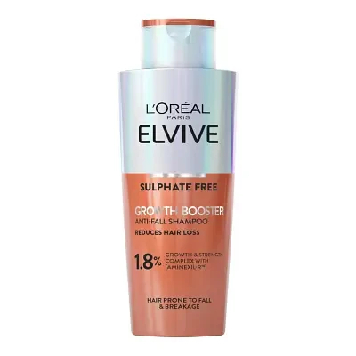 L'Oréal Paris Elvive 1.8% Growth Booster Anti-Fall Shampoo 200ml