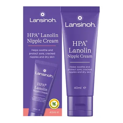 Lansinoh HPA Lanolin Nipple Cream 40ml (New Packaging)