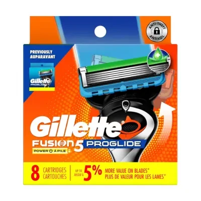 Gillette ProGlide Men's Shaver Cartridges, 8 Blade Refills