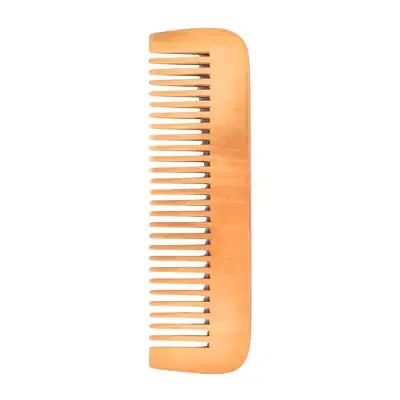 Natural Wooden Hair comb (Rectangle)