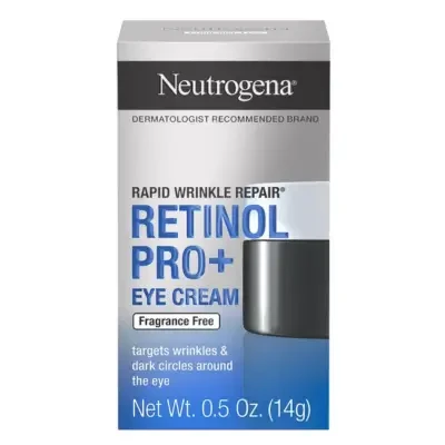 Neutrogena Rapid Wrinkle Repair Retinol Pro+ Eye Cream, Fragrance Free 14g
