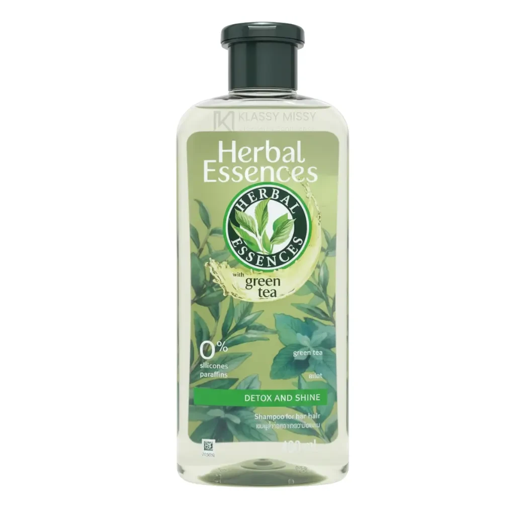 Herbal Essences Green Tea Mint Detox and Shine Shampoo 400ml