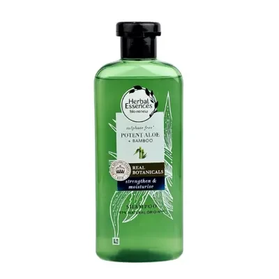 Herbal Essences Bio:renew Sulphate Free Potent Aloe & Bamboo Shampoo 380ml