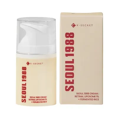 K-SECRET SEOUL 1988 Cream Retinal Liposome 1% + Fermented Rice 50ml