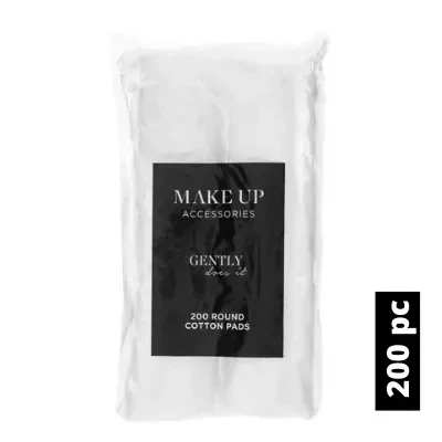 MAKEUP ACCESSORIES Round Cotton Pads Duo 200 Pc