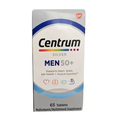 Centrum Silver Men 50+ Multivitamins Supplements 65tbs