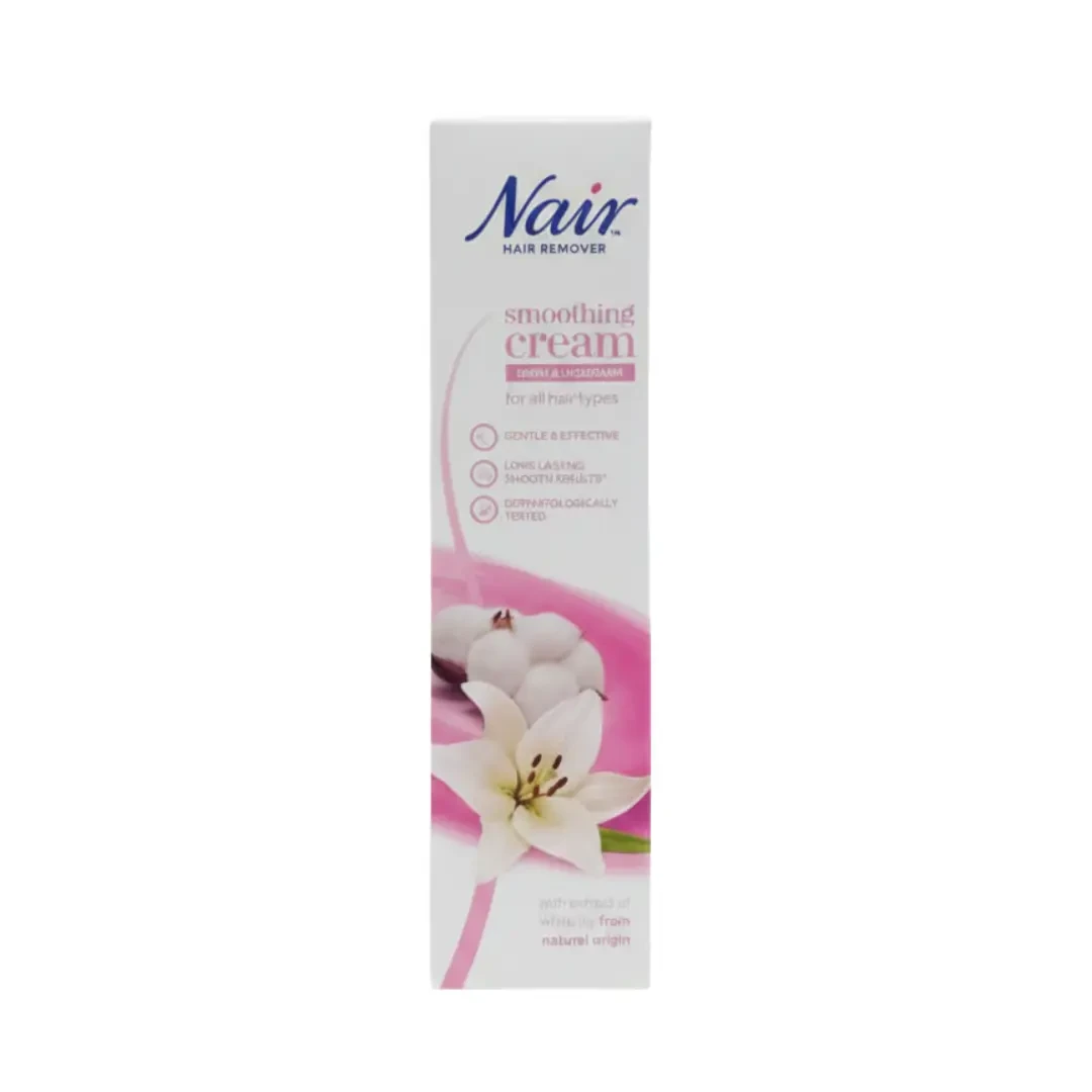 Nair Hair Remover Smoothing Cream Bikini & Underarm for All Hair Types 100ml