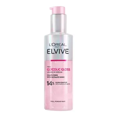 L’Oreal Paris Elvive Glycolic Gloss Leave-In Serum for Dull Hair 150ml