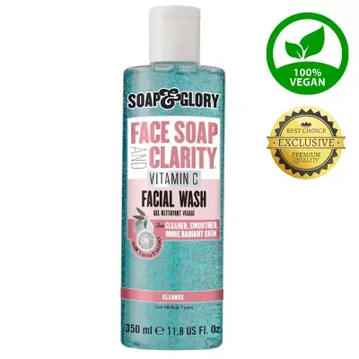 SOAP & GLORY Face Soap & Clarity Vitamin C Face Wash 350ml