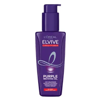 L'Oreal Paris ELVIVE Colour Protect Purple Reviving Anti-Brassiness Hair Oil 100ml