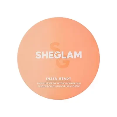 SHEGLAM Insta-Ready Face & Under Eye Setting Powder Duo-Smooth Sand 7g