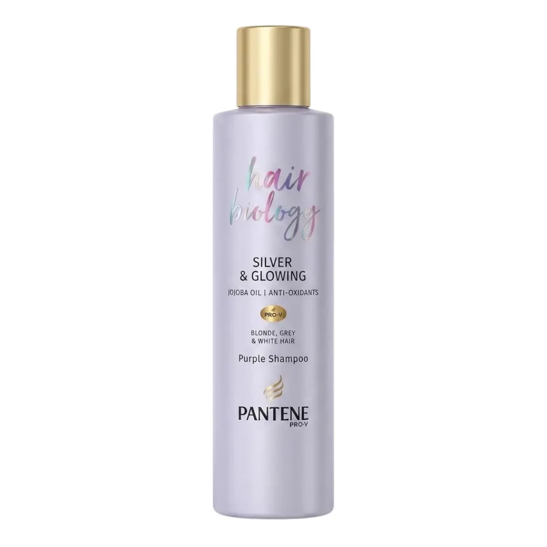 Pantene Pro-V Hair Biology Silver & Glowing Purple Shampoo 250ml