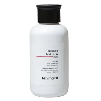 Minimalist Salicylic Acid + LHA 2% Cleanser 100ml