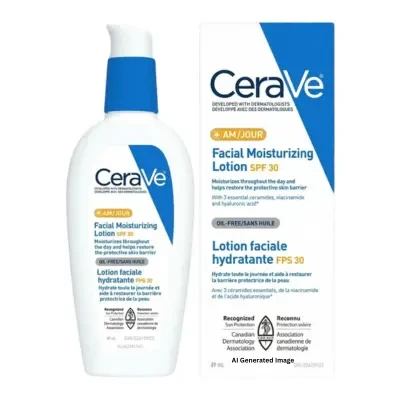 CeraVe AM Facial Moisturizing Lotion with Sunscreen 89ml