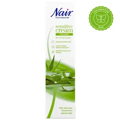 Nair Sensitive Cream With Aloe Vera Extract 100ml