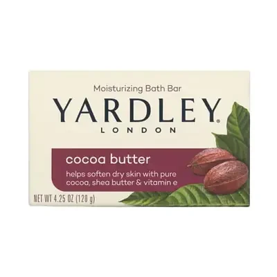 Yardley London Cocoa Butter Moisturizing Bath Bar 120g