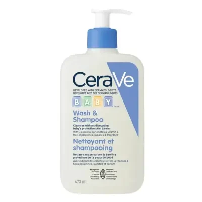 CeraVe Baby Wash & Shampoo 473ml