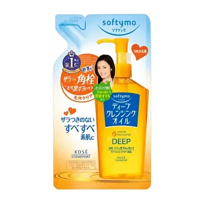 Kose Cosmeport Softymo Deep Cleansing Oil 220ml (refill pack)