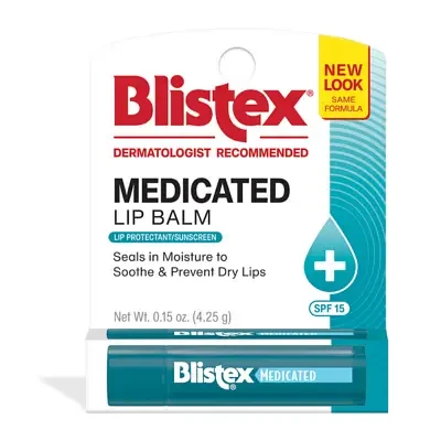 Blistex Medicated Lip Balm SPF 15, 4.25g