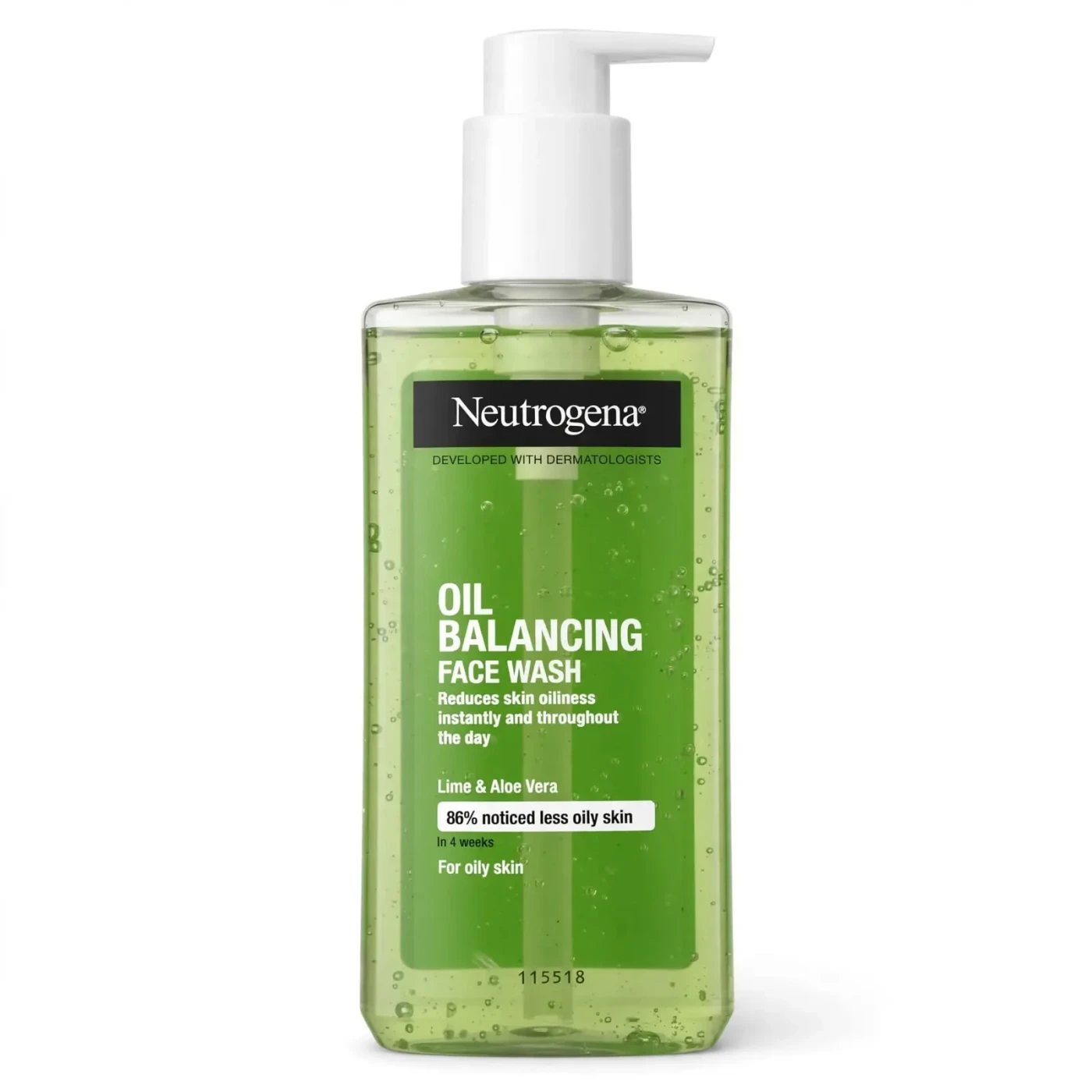 NEUTROGENA Oil Balancing Face Wash with Lime and Aloe Vera 200ml