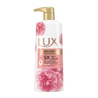 Lux Rosy Glow Shower Cream Body Wash 450ml
