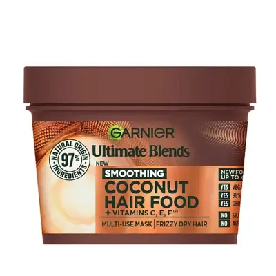 Garnier Coconut & Macadamia Supercharged Hair Food Mask 400ml (New Packaging)
