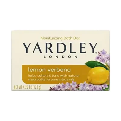 Yardley London Lemon Verbena Moisturizing Bath Bar 120g